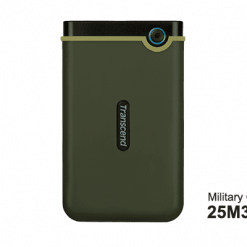 Transcend StoreJet 25M3 1TB Military Green Slim External HDD