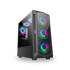 EVOLUR RO-6 GLASS RGB GAMING CASING