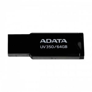 Adata UV350 64GB USB 3.2 Metal Body Pen Drive (Black)