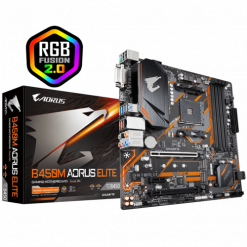 Gigabyte B450M AORUS ELITE Gaming AMD Motherboard