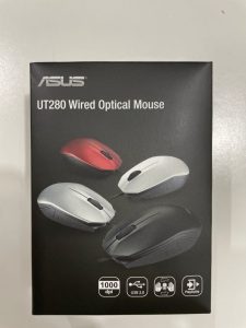 Asus UT280 Wired Optical Black Mouse