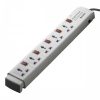 Huntkey PZC504 Five Ports 3 Line Protection Power Strip