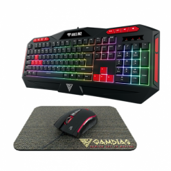 Gamdias ARES M2 Gaming Keyboard, Mouse And Mouse Mat Combo