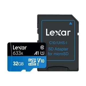 Lexar 32GB MicroSDHC Class 10 Memory Card