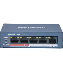 Hikvision DS-3E0105P-E/M 4 Port Unmanaged PoE Switch