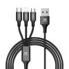 Walton 3 in 1 Multiple Charging USB Cable