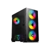 Value Top MANIA X6 E-ATX Mid Tower Black Gaming Casing