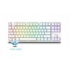 Dareu A87 V2 Wireless Hotswappable RGB Mechanical White Keyboard