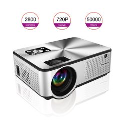 CHEERLUX C9 HD PROJECTOR 2800 LUMENS With Built-In TV