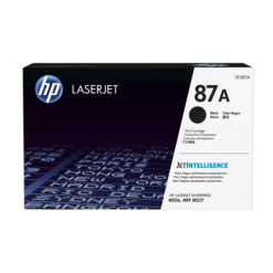 HP LaserJet 506dn Printer Toner 87A Black