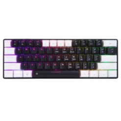 Dareu EK861S Wired RGB gaming keyboard (Black on White)