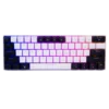 Dareu EK861S Wired RGB gaming keyboard (White on Black)