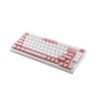 AJAZZ AC081 75% Wired Aluminium Gasket Hotswap Mechanical Anti-Ghosting Keyboard Hotswap terminal, Compatible with 3/5-pin mechanical switches Type-C Connection JSA Profile PBT Double-Shot Keycaps RGB Backlight Gasket mount poron foams