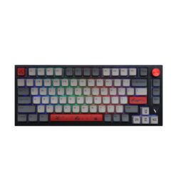 AJAZZ AK816 PRO 75% Tri Mode Hot-Swappable Mechanical Keyboard with RGB Black