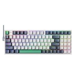 Machenike K500-B94 Red Switch RGB Mechanical Keyboard White