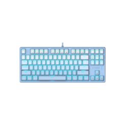 E-Yooso Z87 Hot Swappable Blue Switch Mechanical Keyboard Gradient Blue