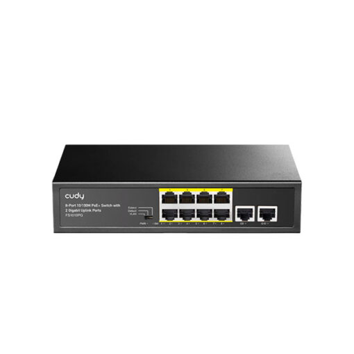 Cudy FS1010PG 8-FE PoE Switch with 2 Uplink