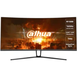 Dahua LM34-E330C 34" UltraWide WQHD Gaming Curved Monitor