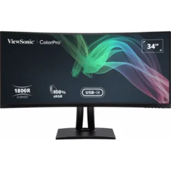 ViewSonic VP3481a ColorPro 34" UltraWide QHD Curved Monitor