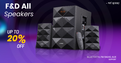 F&D All speaker Offer price from source tech computer at best price in BD