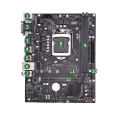 Abit H311MD4 VH motherboard Supports Intel 6th/7th/8th/9th generation