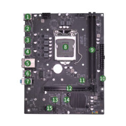 Abit H510M-k Motherboard Support Intel 10th/11th gen processors