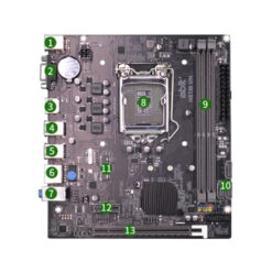 Abit H61M VH Motherboard Support Intel 3rd generation processor