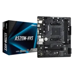 ASRock A520M-HVS AMD AM4 Micro ATX Motherboard