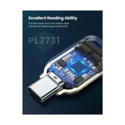 Ugreen CM331 (80124) USB Type-C Male to TF USB Type-C Card Reader # 80124-CM331