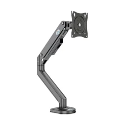 K2 Zeno M8-B 17-32 Inch Black Adjustable Single Arm Monitor Desktop Mount Stand